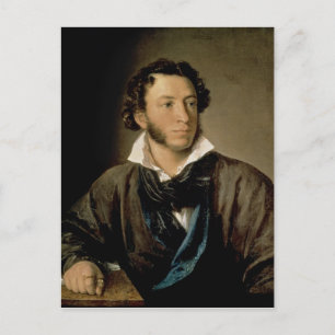Carte Postale Portrait d'Alexandre Pouchkine