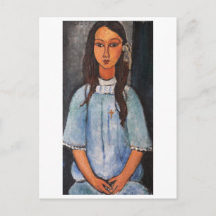 Carte Postale Portrait d'Alice, Modigliani