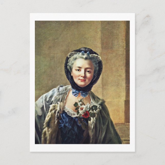 Carte Postale Portrait D'Anne-Marie Françoise Doré (Devant)