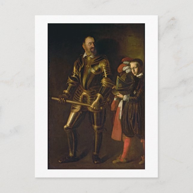 Carte Postale Portrait de Alof de Wignacourt, Grand Maître de (Devant)