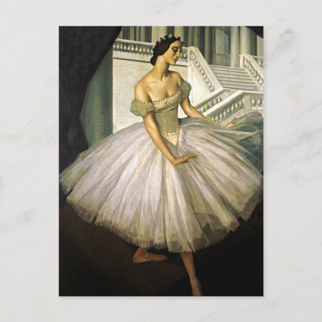 Carte Postale Portrait de Ballerina Anna Pavolva (Devant)