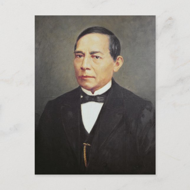 Carte Postale Portrait de Benito Juarez, 1948 (Devant)