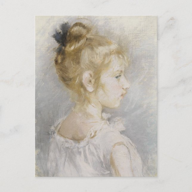 Carte Postale Portrait de Blanche Pontillon | Berthe Morisot (Devant)