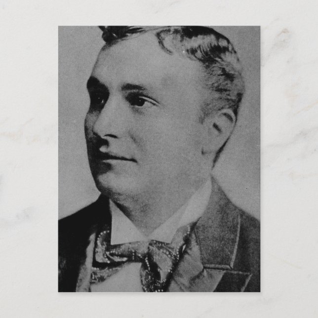 Carte Postale Portrait de Charles Spencer Chaplin, Sr (Devant)