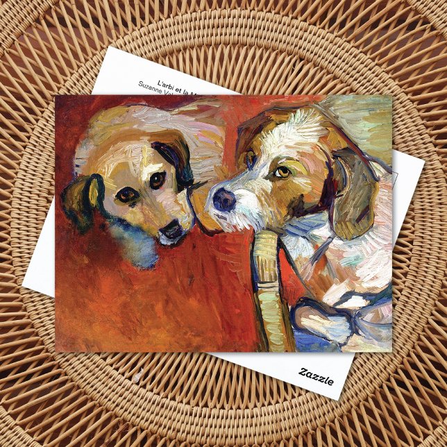 Carte Postale Portrait de Chiens Suzanne Valadon (Créateur téléchargé)
