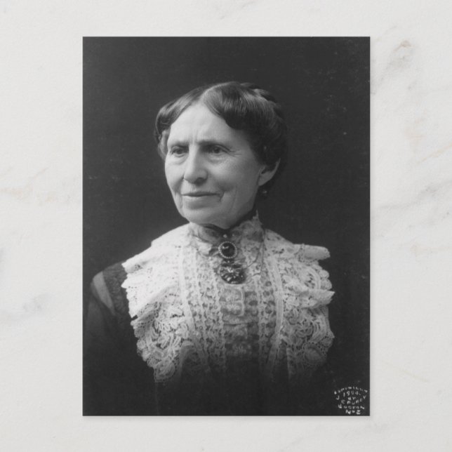 Carte Postale Portrait de Clara Barton plus tard dans la vie (Devant)