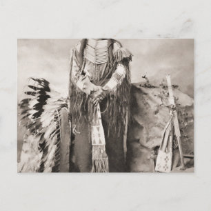 Carte Postale Portrait de Crazy Horse