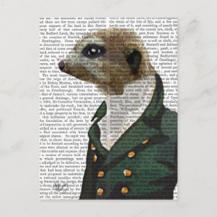 Carte Postale Portrait de Dandy Meerkat