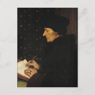 Carte Postale Portrait de Desiderius Erasmus