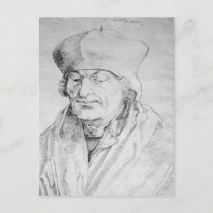 Carte Postale Portrait de Desiderius Erasmus 1520