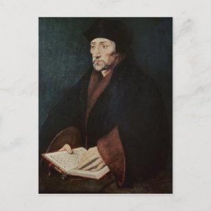 Carte Postale Portrait de Desiderius Erasmus de Rotterdam