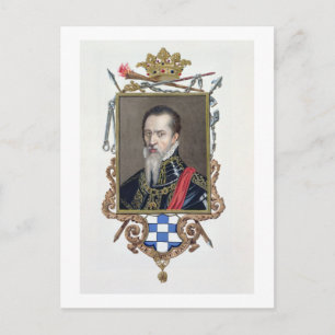 Carte Postale Portrait de Ferdinand Alvarez de Toledo Duc d'Al