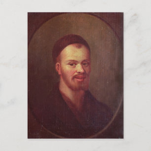 Carte Postale Portrait de François Rabelais, satiriste français