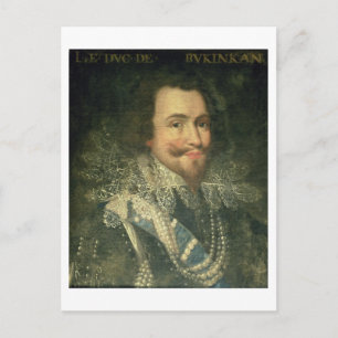 Carte Postale Portrait de George Villiers, 1er duc de Buckingham