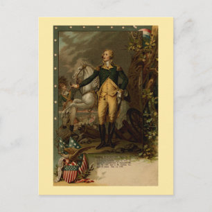 Carte Postale Portrait de George Washington