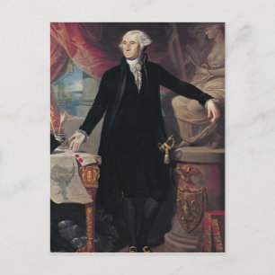 Carte Postale Portrait de George Washington, 1796