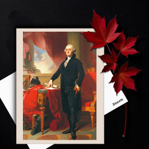 Carte Postale Portrait de George Washington, Thomas Sully
