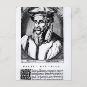 Carte Postale Portrait de Gerard Mercator