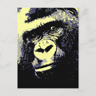 Carte Postale Portrait de Gorilla
