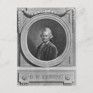 Carte Postale Portrait de Gotthold Ephraim Laling