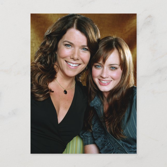 Carte Postale Portrait de gros plan Lorelai & Rory (Devant)