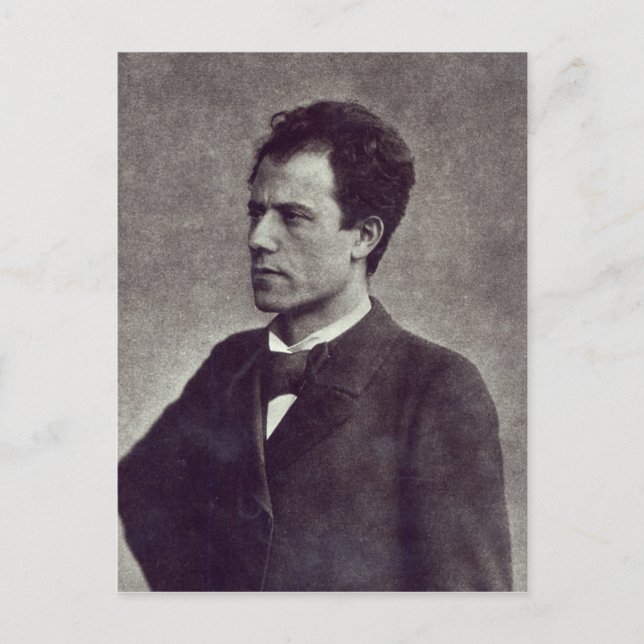 Carte Postale Portrait de Gustav Mahler, 1897 (Devant)