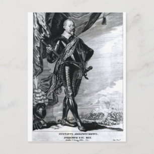 Carte Postale Portrait de Gustavus Adolphus le Grand