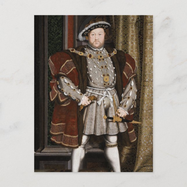 Carte Postale Portrait de Henri VIII (Devant)