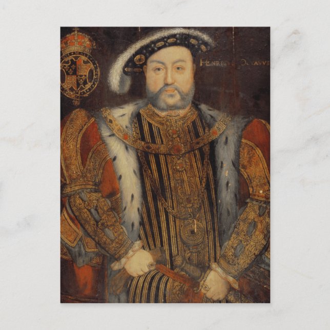 Carte Postale Portrait de Henri VIII (Devant)