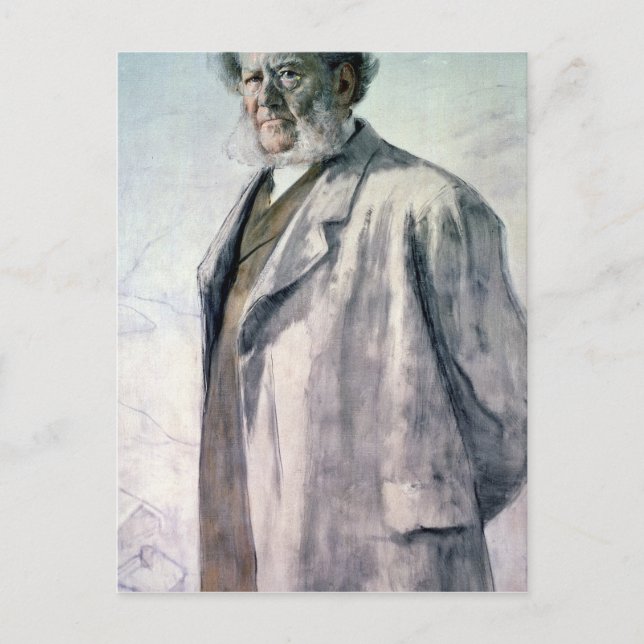 Carte Postale Portrait de Henrik Ibsen, 1895 (Devant)