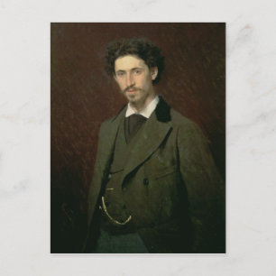 Carte Postale Portrait de Ilya Efimovich Repin, 1876