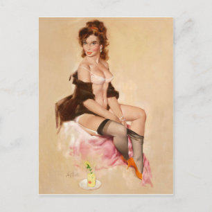 Carte Postale Portrait de jeune femme