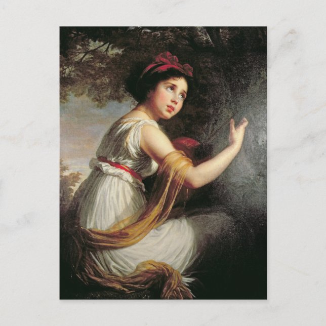 Carte Postale Portrait de Julie Le Brun, c.1797 (Devant)