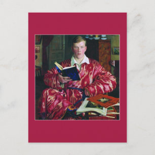 Carte Postale Portrait de K. B. Kustodiev par Boris Kustodiev