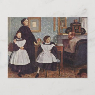 Carte Postale Portrait de la famille Bellelli