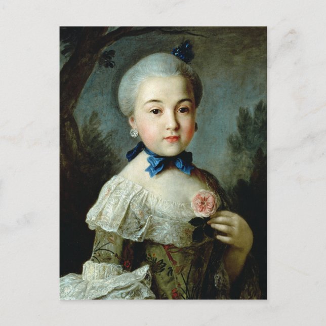 Carte Postale Portrait de la princesse Charlotte Sophia (Devant)