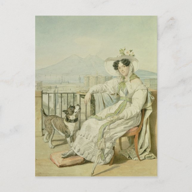 Carte Postale Portrait de la princesse Natalia Golitsin, 1822-26 (Devant)