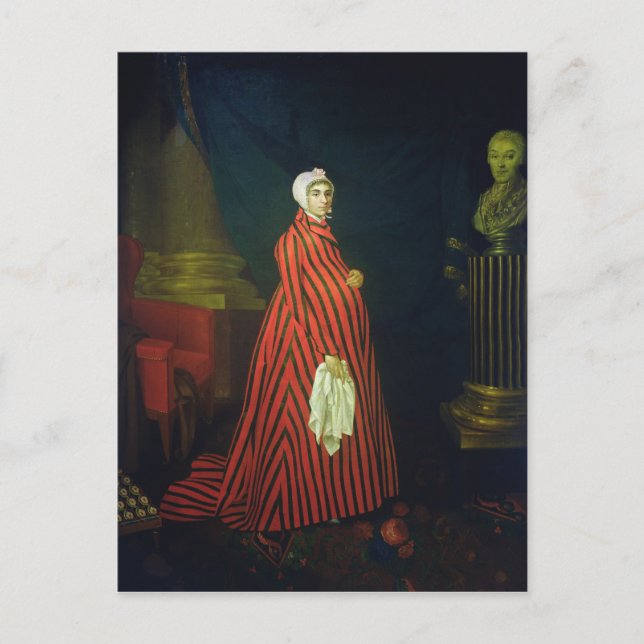 Carte Postale Portrait de l'actrice et Praskovya (Devant)