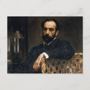 Carte Postale Portrait de l'artiste Isaak Ilyich Levitan