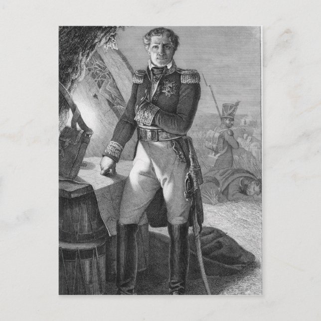 Carte Postale Portrait de Laurent de Gouvion Saint-Cyr (Devant)