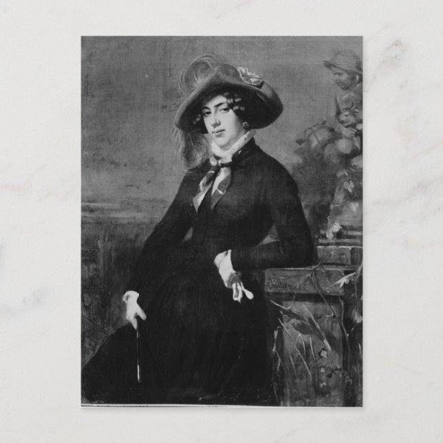 Carte Postale Portrait de Lola Montez, 1844 (Devant)