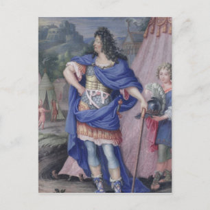 Carte Postale Portrait de Louis XIV Roi de France