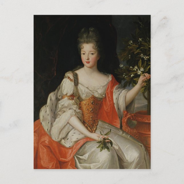 Carte Postale Portrait de Louise-Francoise de Bourbon (Devant)