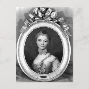 Carte Postale Portrait de Louise Honorine Crozat du Chatel