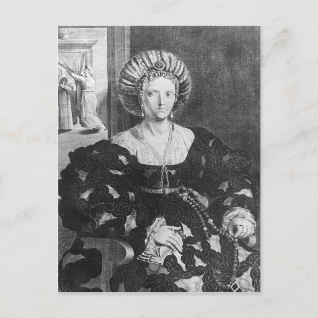 Carte Postale Portrait de Lucrezia Borgia (Devant)