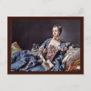 Carte Postale Portrait De Madame De Pompadour