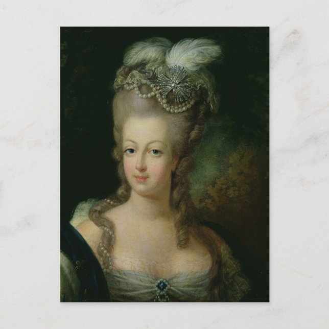 Carte Postale Portrait de Marie-Antoinette (Devant)