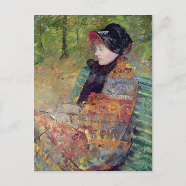 Carte Postale Portrait de Mlle C. Lydia Cassatt, 1880 (Devant)