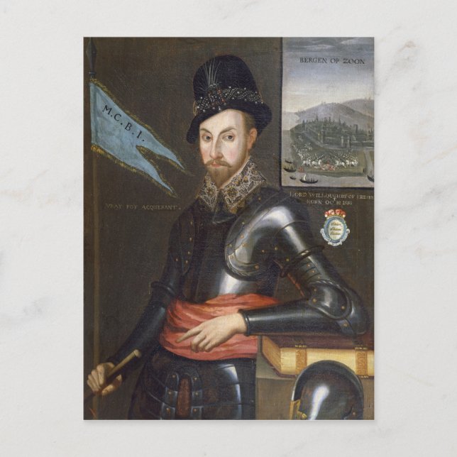 Carte Postale Portrait de Peregrine Bertie (Devant)
