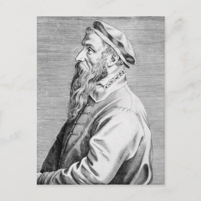 Carte Postale Portrait de Pieter Brueghel l'Ancien (Devant)